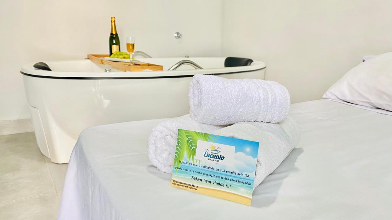 Hotel Encanto Sol E Mar 卡拉瓜塔图巴 外观 照片